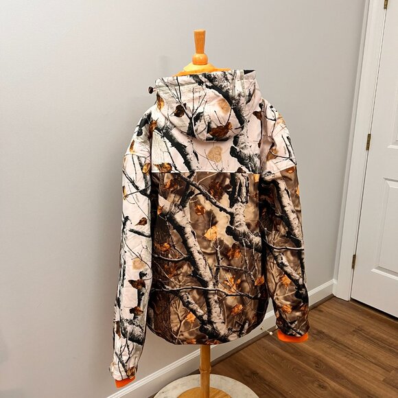 Legendary Whitetails Big Game Snow Camo Insulated Hooded Hunting Jacket 2XL - Picture 12 of 12